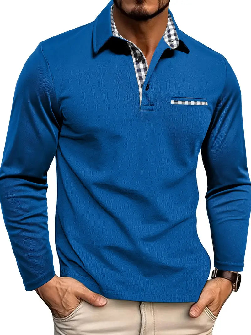 SACHA | POLO ELEGANTE DE MANGA LARGA