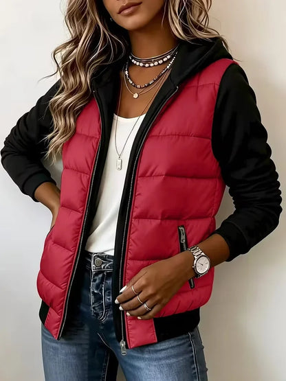 Lorena | Chaqueta acolchada con capucha