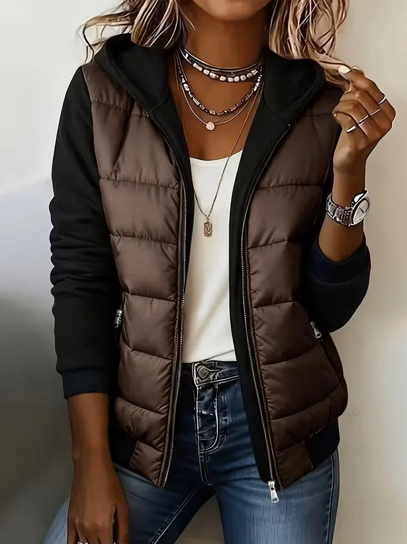 Lorena | Chaqueta acolchada con capucha