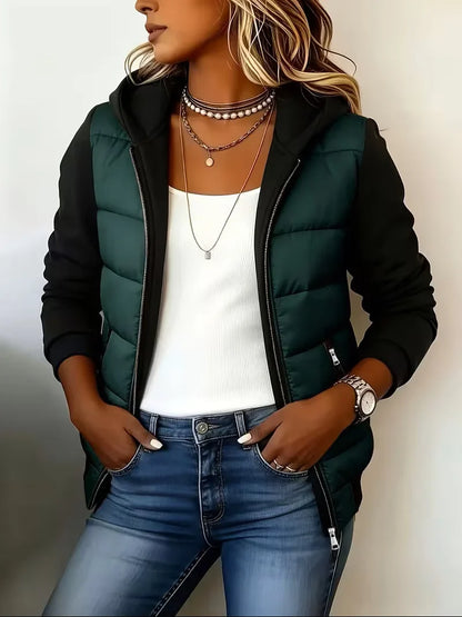 Lorena | Chaqueta acolchada con capucha