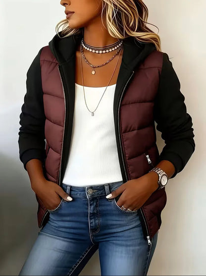 Lorena | Chaqueta acolchada con capucha