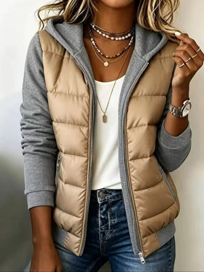 Lorena | Chaqueta acolchada con capucha