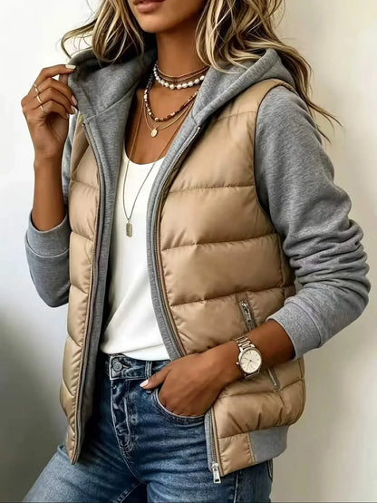 Lorena | Chaqueta acolchada con capucha