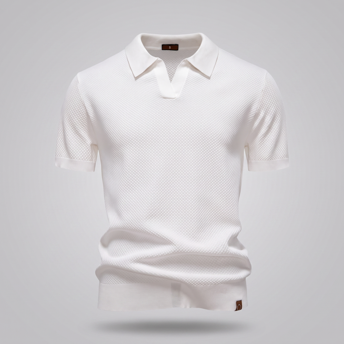 ANTOINE | POLO ELEGANTE DE CUELLO ABIERTO